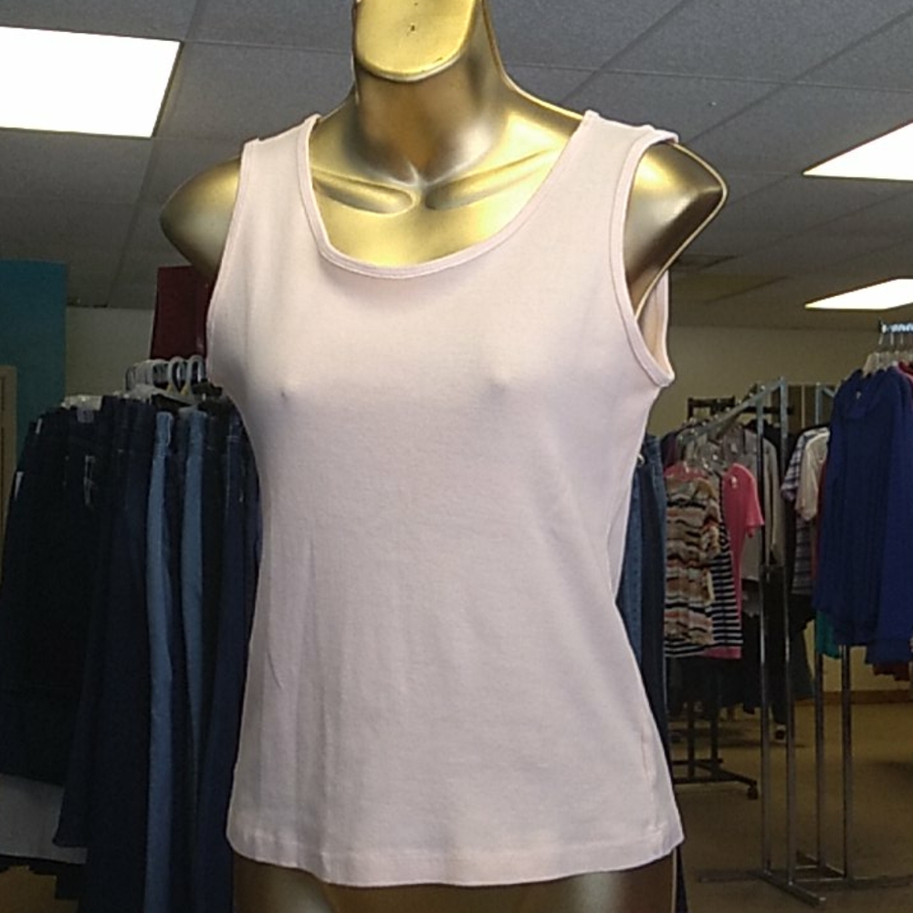 wild  palms small  sleeve less top beige color